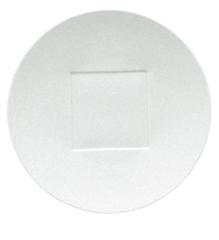 Round buffet plate square center - Raynaud